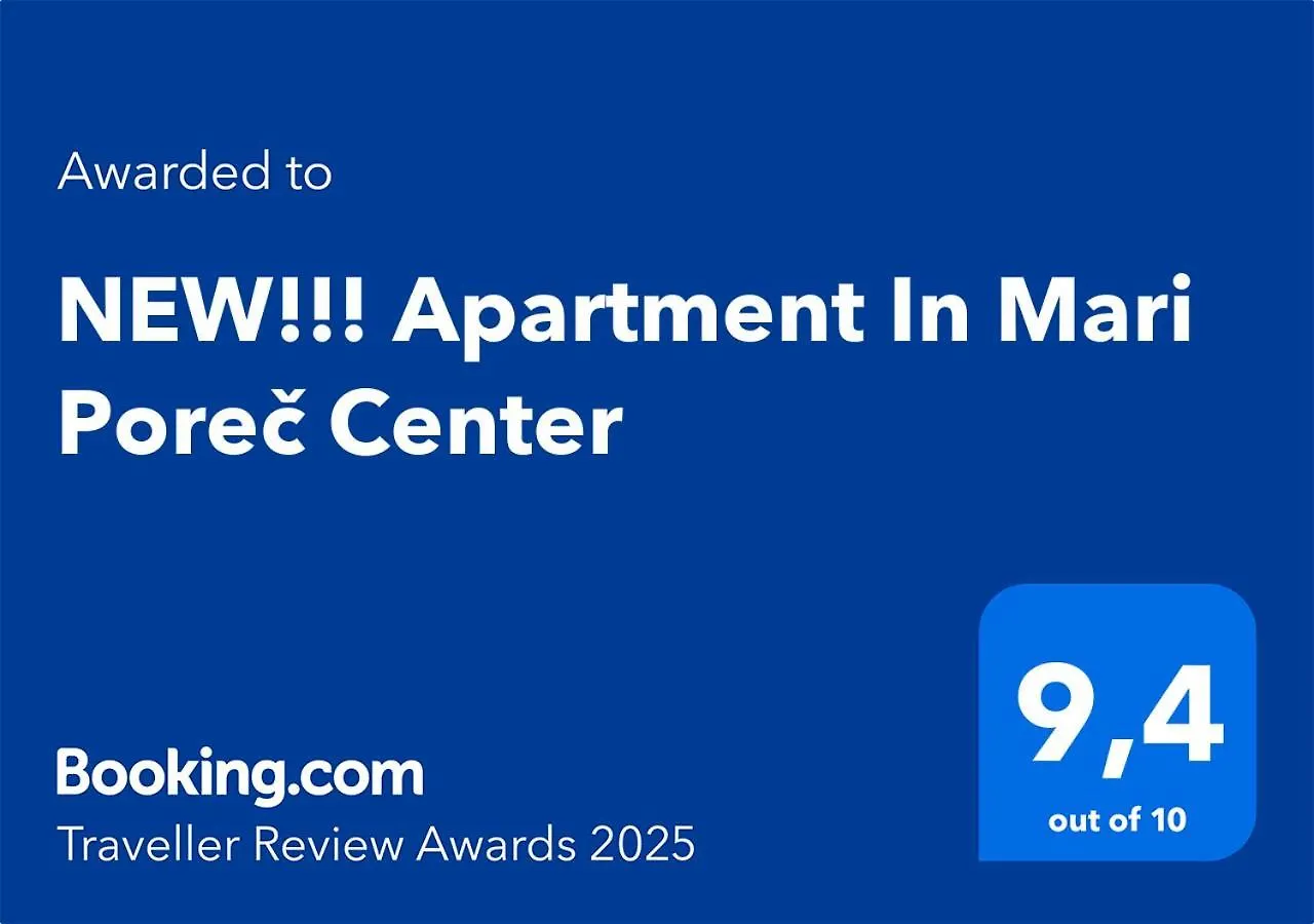 New!!! Apartment In Mari Porec Center